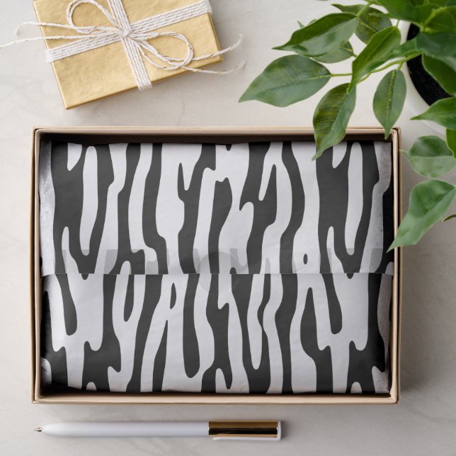Moderne abstrakte Texturdesign Seidenpapier (Geschenk)