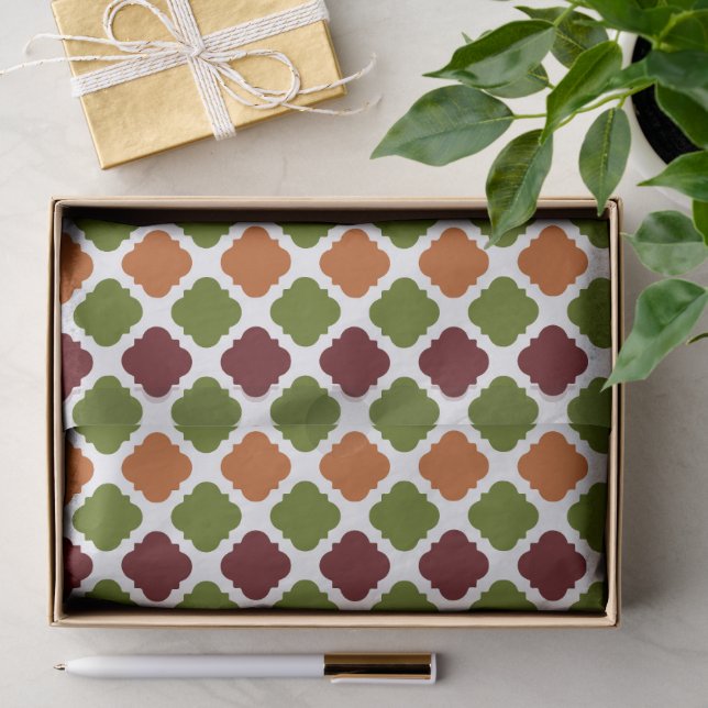 Moderne abstrakte Texturdesign Seidenpapier (Geschenk)