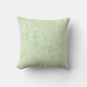Moderne Abstrakte weiche Wildblumen Kissen