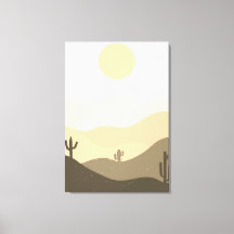 Moderne Abstrakte Wüste