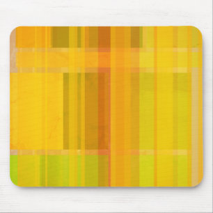 Moderne Abstraktion Farbige Zitrusfarben Mousepad