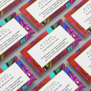 Moderne Abstraktion I abstrakt Visitenkarte