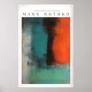 Moderne Abstraktion im Stil von Mark Rothko auf Le Poster