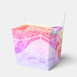 Moderne Abstraktionsräume Schwarz und Rosa Geschenkschachtel