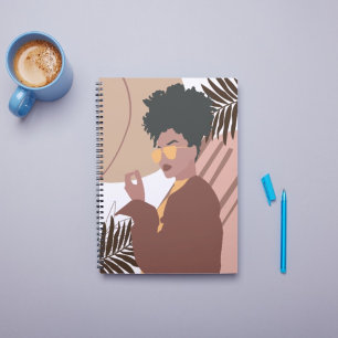 Moderne afrikanische Amerikanerin Boho Art Planer