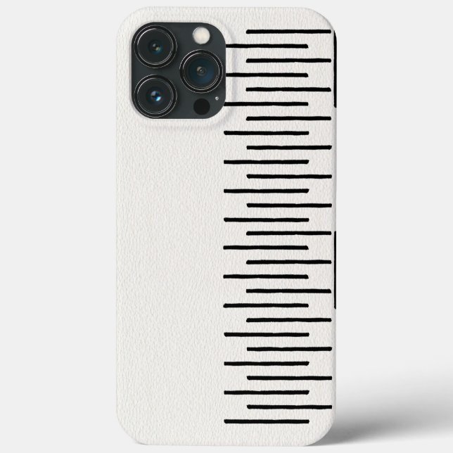 Moderne afrikanische Stammeslinien Case-Mate iPhone Hülle (Rückseite)