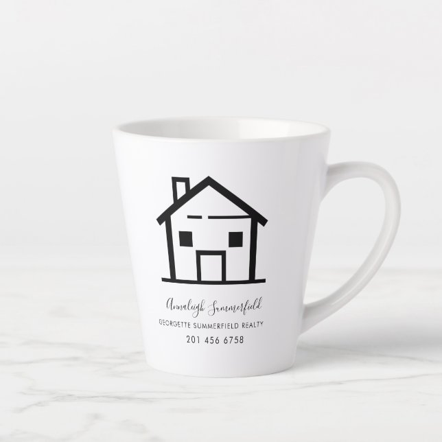 Moderne Agent Business Swag für Real Anwesen Milchtasse (Rechts)