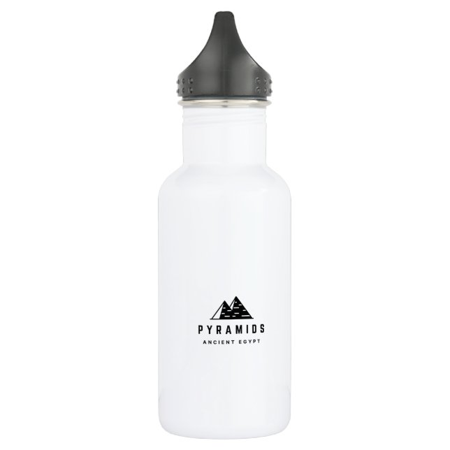 Moderne ägyptische Pyramiden - Wasserflasche (Links)