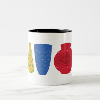 Moderne ägyptische Vase Mug Zweifarbige Tasse