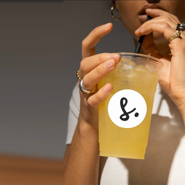 Moderne Ajouter votre marque Étiquette de produit (Créateur téléchargé)