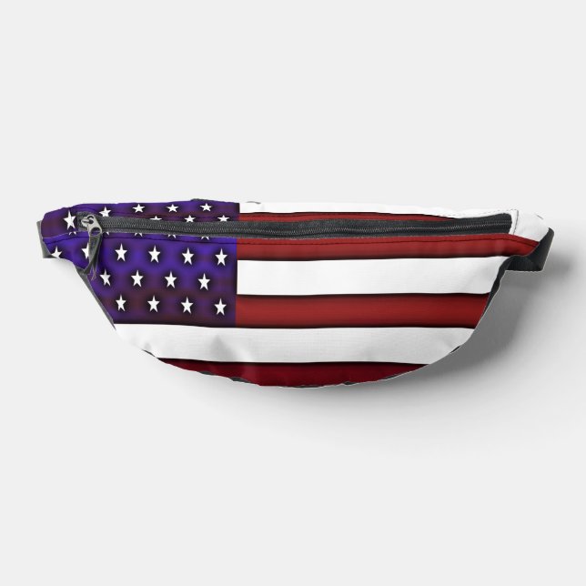Moderne amerikanische Flagge Bauchtasche (Ablage )