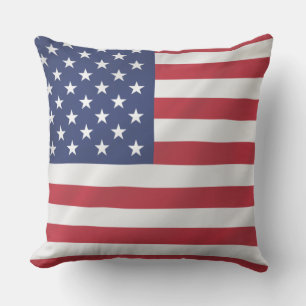 Moderne amerikanische Flagge USA 4. Juli Holiday D Kissen