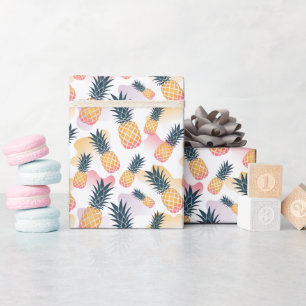 Moderne Ananas-Fruchtmuster-Wrapping Paper Roll Geschenkpapier