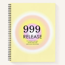 Moderne Angel Numerologie bedeutet 999 Notizbuch