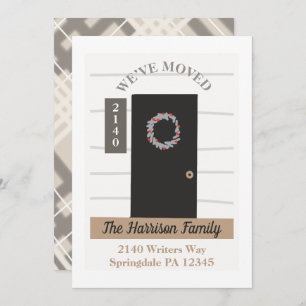 Moderne Ankündigung der Bauerntür