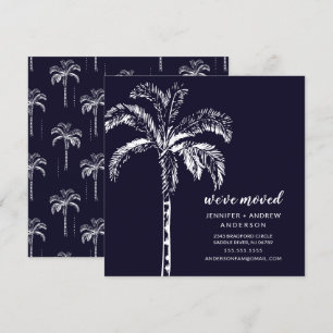 Moderne Ankündigung der Palmenbaumbewegung