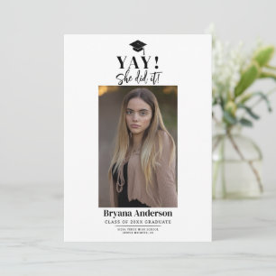 Moderne Ankündigung des Minimal Abschluss Foto