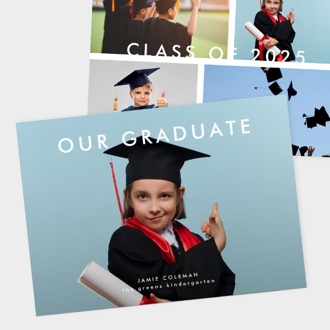 Moderne Ankündigung unseres GRADUATE 5 Foto (Von Creator hochgeladen)