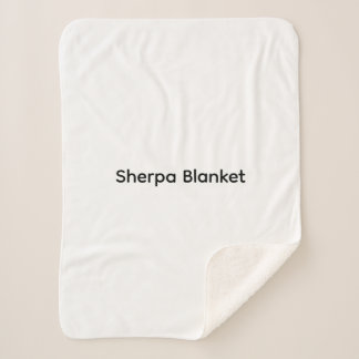 Moderne Anpassung mit Ihrem Foto oder Text Sherpadecke