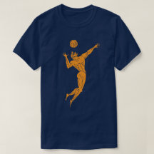 Moderne antike Olympianer Volleyball Dark