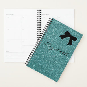 Moderne Aqua Parties scintillant Girly Personnalis