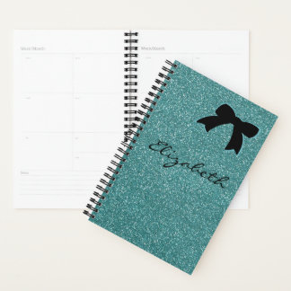 Moderne Aqua Parties scintillant Girly Personnalis