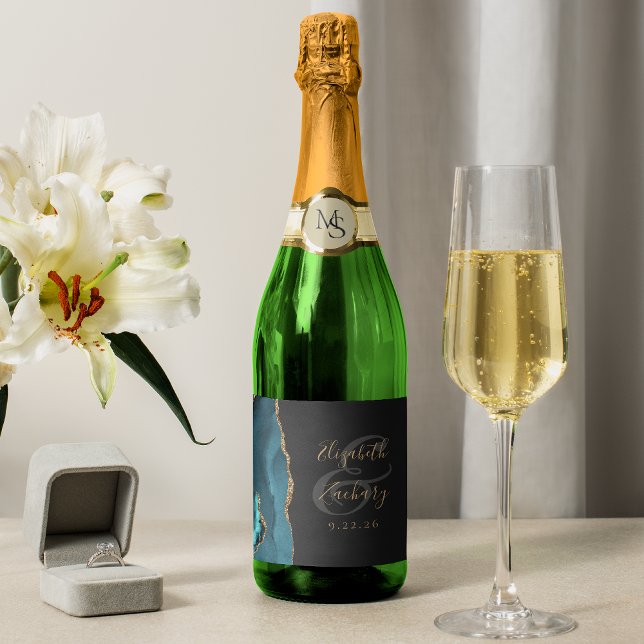 Moderne Aquamarine Goldvorstellung (Von Creator hochgeladen)