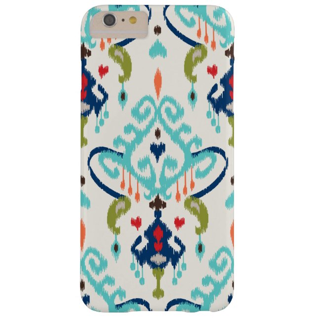 Moderne aquamarine Marinestruktur Case-Mate iPhone Hülle (Rückseite)