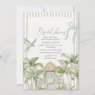 Moderne Aquarellbahn Serenity Sands Starlight Brid Einladung