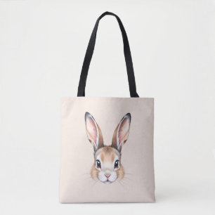 Moderne Aquarellfarbe Niedlich Ostern Sonniges Wet Tasche