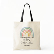 Moderne Aquarellfarbe Regenbogenmutter Dankeschön