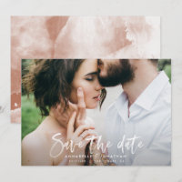 Moderne Aquarellschrift Schrift Hochzeit einfach