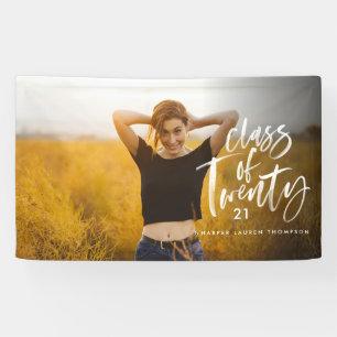 moderne Aquarelltypografie-Foto Banner