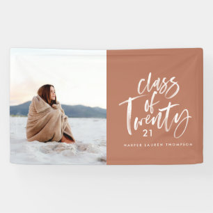 moderne Aquarelltypografie-Foto Banner