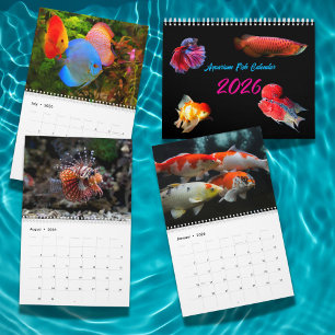 Moderne Aquarienfische 2026 Foto Personalisiert  Kalender
