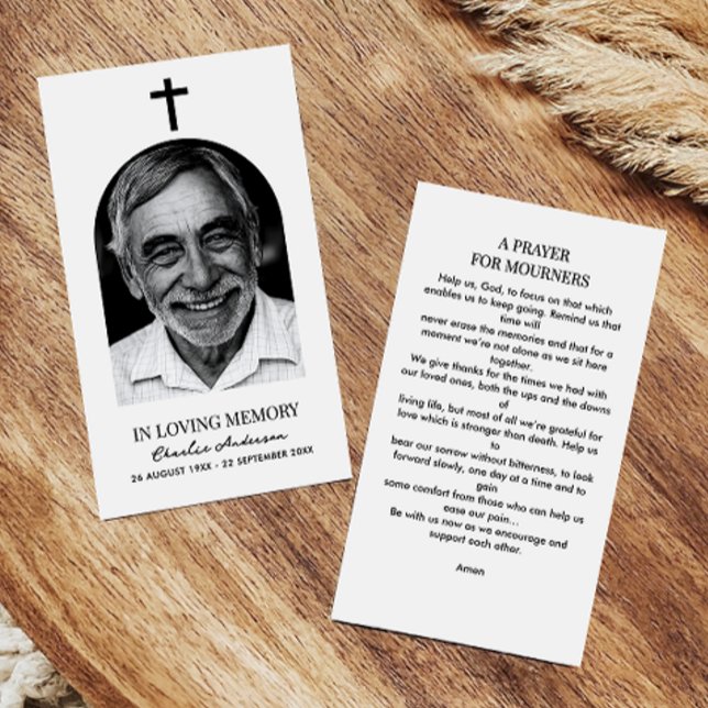 Moderne Arch Foto Christliche Gedenkkarten Visitenkarte (Von Creator hochgeladen)