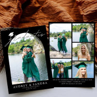Moderne Arch Graduates Double Graduation Party