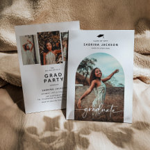 Moderne Architektur Foto Abschlussfeier