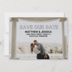 Moderne Architektur Save The Date