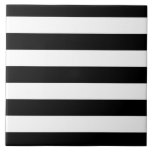 Moderne Art-Schwarzweiss-Streifen Fliese<br><div class="desc">Mutiger Schwarzweiss-Grafikstreifendekor auf horizontale oder auf vertikale Mode sind eine moderne klassische Grafikdesignart, die immer für ein großes kundenspezifisches Geschenk für selbst oder für jemand machen, das auf Ihrer Liste speziell ist, diese sind sicher, einen Eindruck bei allen festlichen Gelegenheiten zu machen. Emailen Sie uns unter Verwendung der Verbindung "fragen...</div>