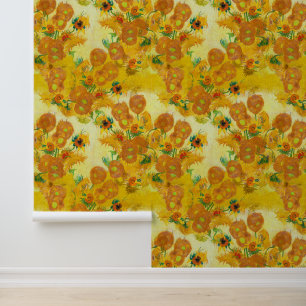 Moderne Art Van Gogh's Sonnenblumen Tapete