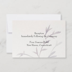 Moderne asiatische Inspirierte Hochzeitsempfehlung Einladung