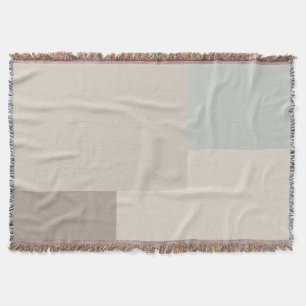 Moderne ästhetische abstrakte Farbblockdecke Decke