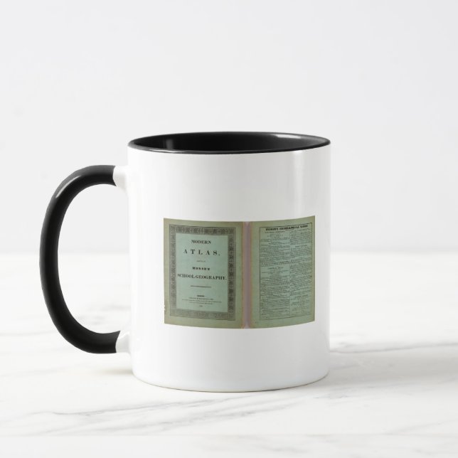 Moderne Atlas Tasse (Links)