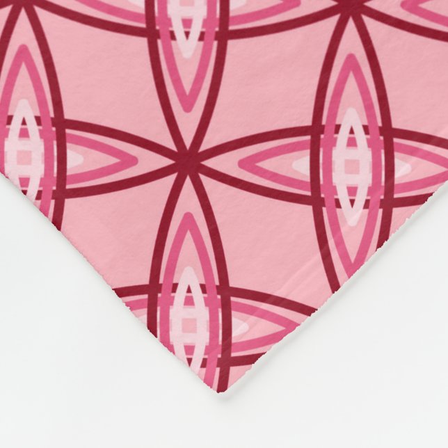 Moderne Atomdrucke Mitte des Jahrhunderts - Ballet Fleecedecke (Ecke)