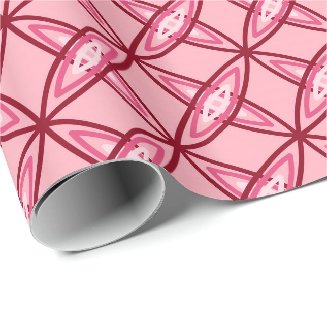 Moderne Atomdrucke Mitte des Jahrhunderts - Ballet Geschenkpapier (Rolleneckpunkt)
