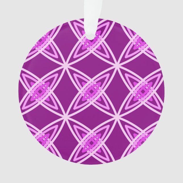 Moderne Atomdrucktechnik Mitte des Jahrhunderts -  Ornament (Vorderseite)