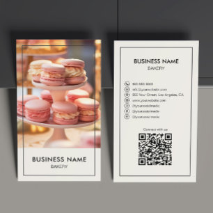 Moderne Bäckerei-Torte Shop Erstellen Sie Ihre Eig Visitenkarte