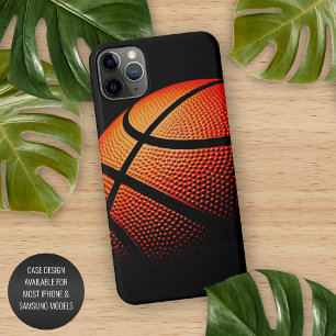 Moderne Basketball-Sportball-Haut-Textur-Muster iPhone 16 Pro Max Hülle