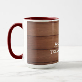 Moderne Baumaschinen Werkzeuge Zimmermann Holz  Tasse
